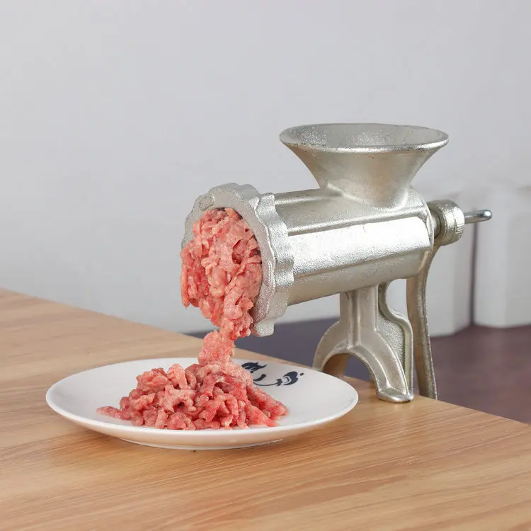 5#8#10#12#22#32#32# Portable Stainless Steel Manual Small Mincer Meat Grinder Machine