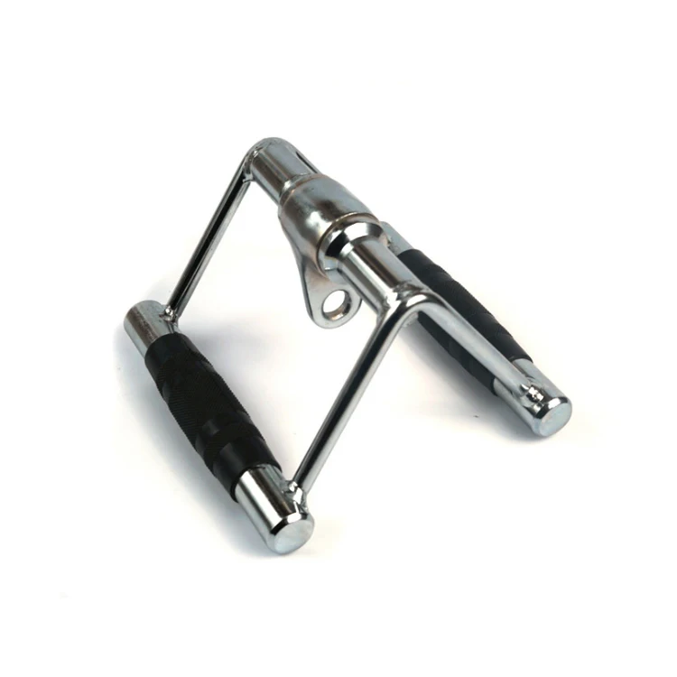 Harbour Gym Fitness V Bar Lat Pull Down Curl Bar Cable Attachments Press Down Bar