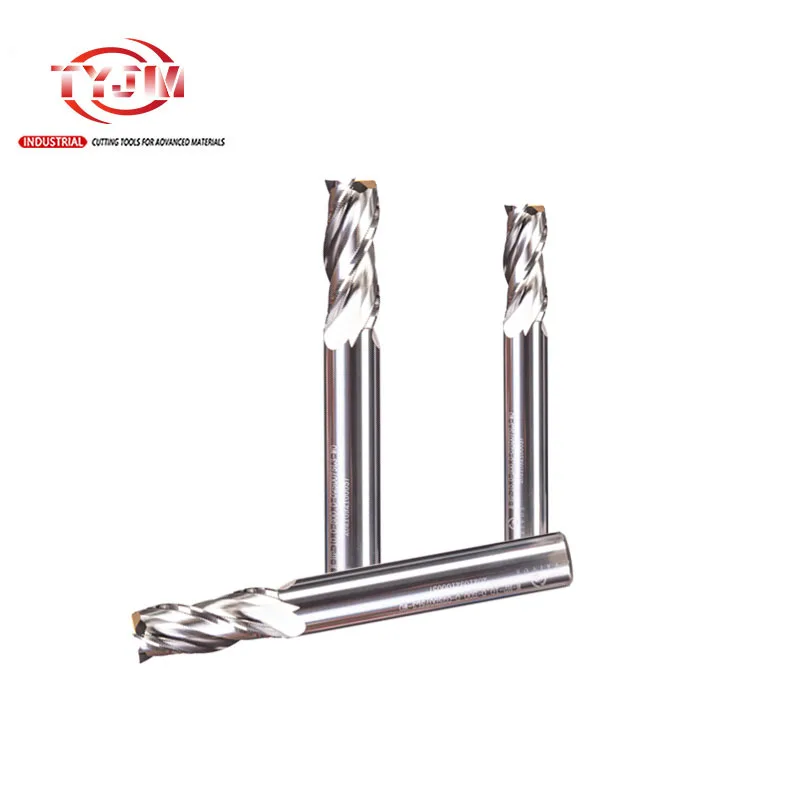 Endmill Manufacturer Cnc Tools Tungsten Carbide 3Flutes Flat End Mill HP Series  end mills carbide