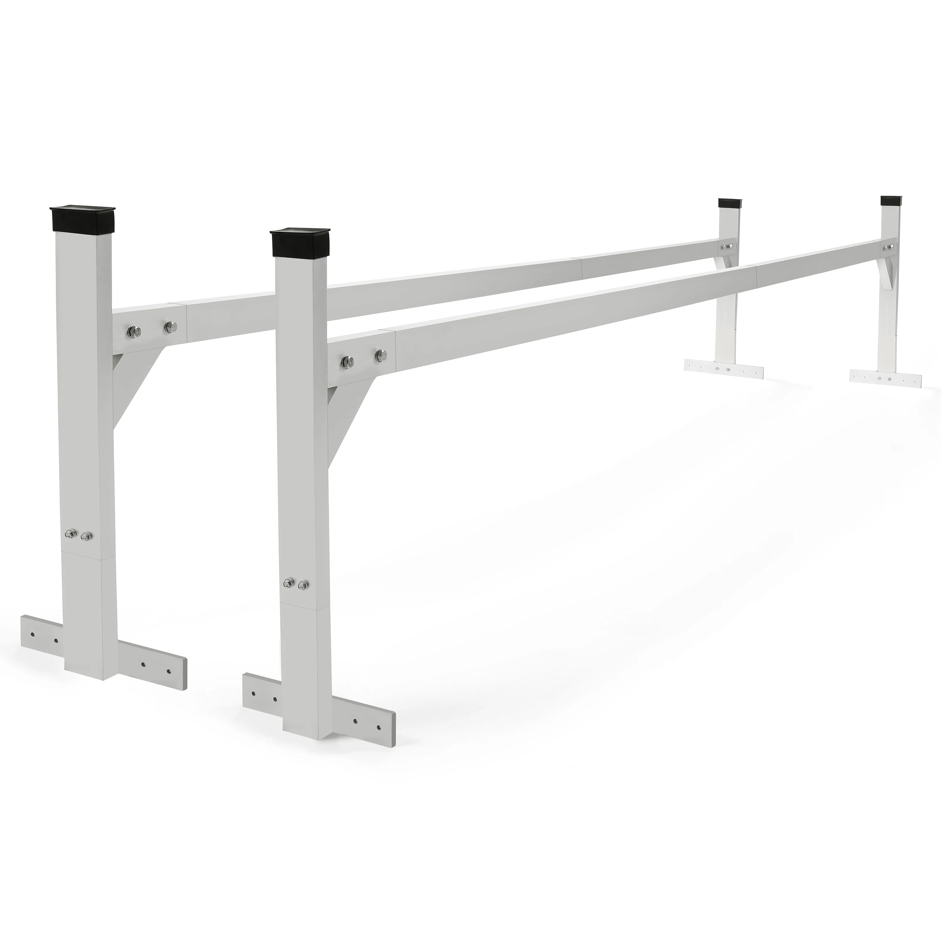 Adjustable Alu Ladder Roof Rack For Any Size Enclosed Trailers Cargo Vans Trucks