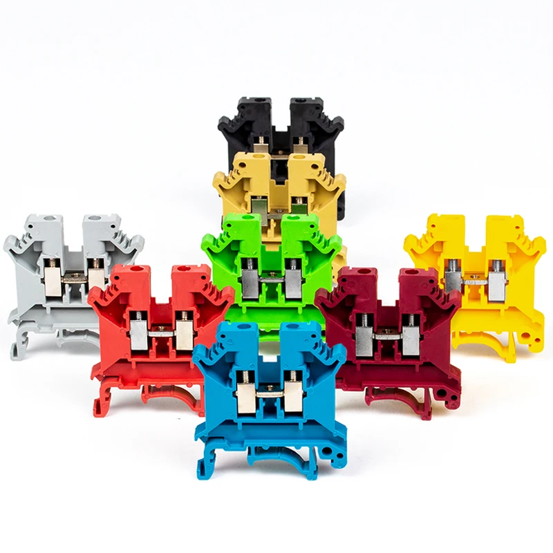 0.2-4mm2 DIN Rail Screw Terminal Block JUK5N