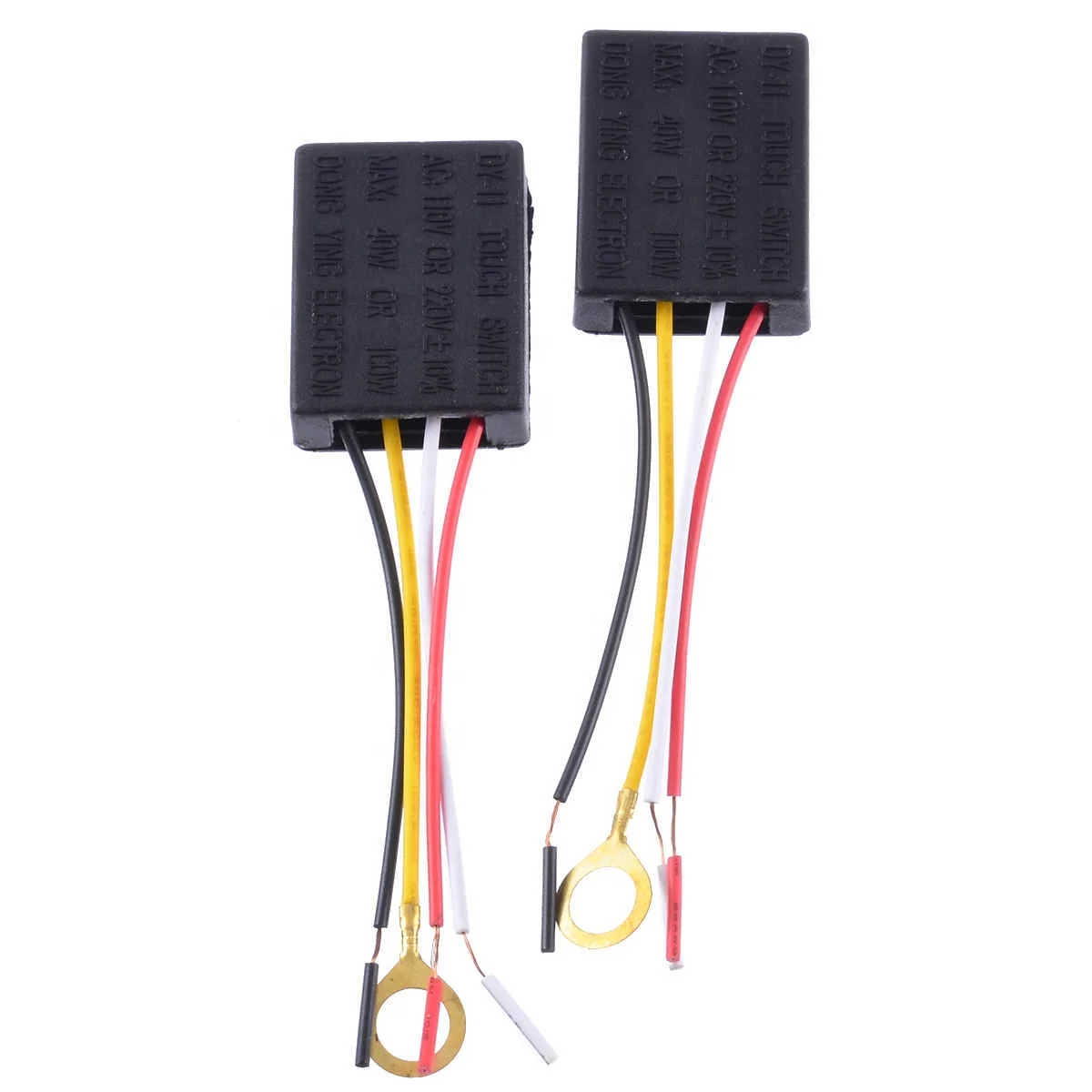 Mayitr 2 шт. AC 100-240V 3 Way сенсорный датчик выключатель настольной лампы свет детали Сенсорное управление Датчик диммер для ламп который можно собрать