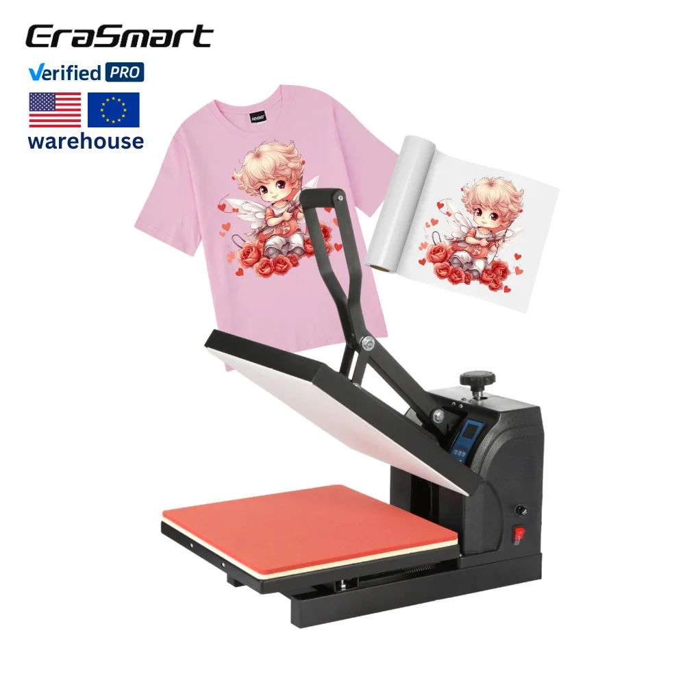 Erasmart hot sale machine Heat Press Machine 10 ton high pressure manual heat press machine
