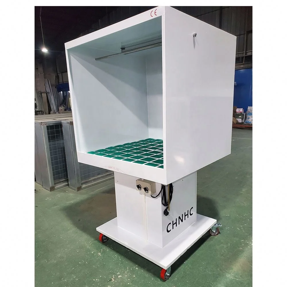 2024 new hot  sell spray booth Factory direct portable paint spray booth small spray booth paint cabinet