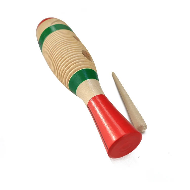 Sell well new type popular product 21cm wooden fish frog woody fish frog