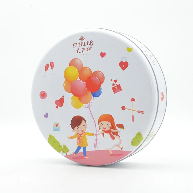 Chinese factory food grade cake packaging tin box
