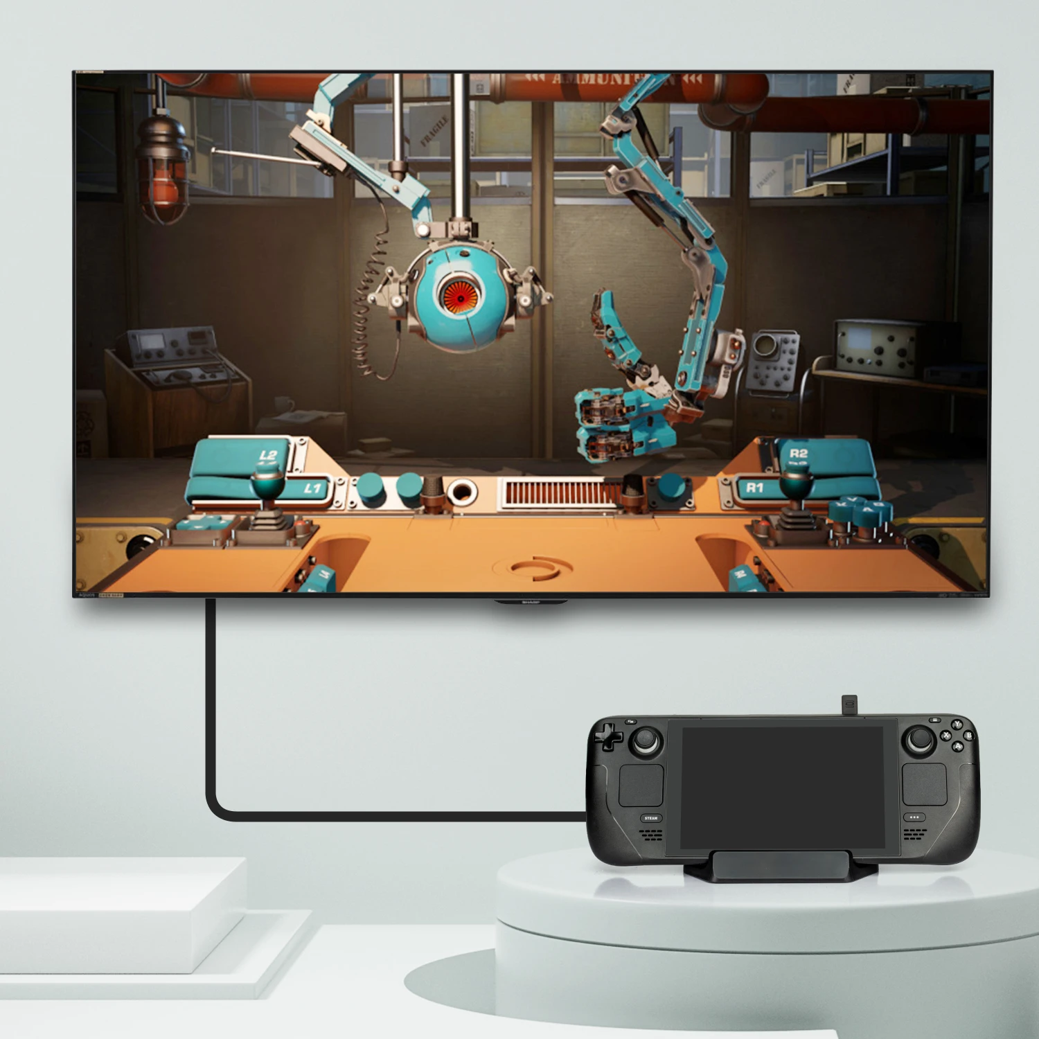 RGeek 5 в 1 6 4K 60hz HD-MI 1000M Ethernet Быстрая зарядка док-станция для Центральная станция паровой двухслойные с 3