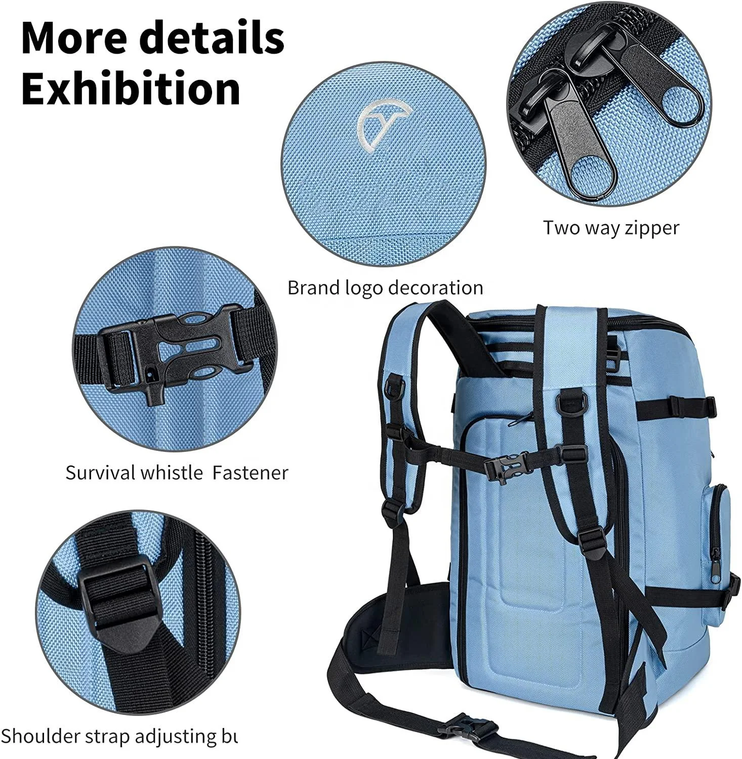 Large Capacity Ski Set Tool Backpack Water-Resistant For Ski Accessories Snowboard Boot Bag