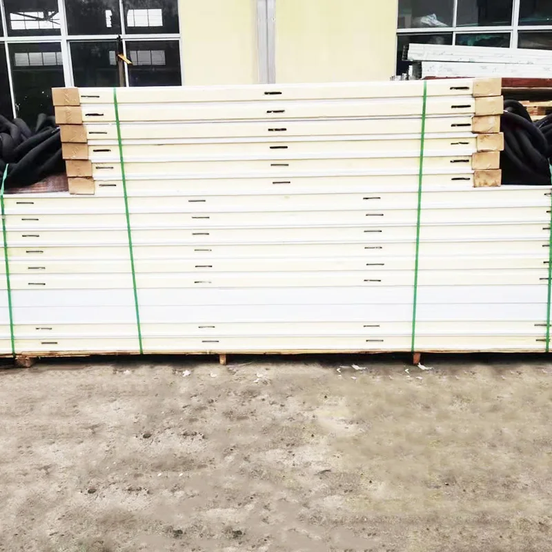 Factory direct sale 100mm polyurethane pu sandwich panel production line sandwich panels price for cold room