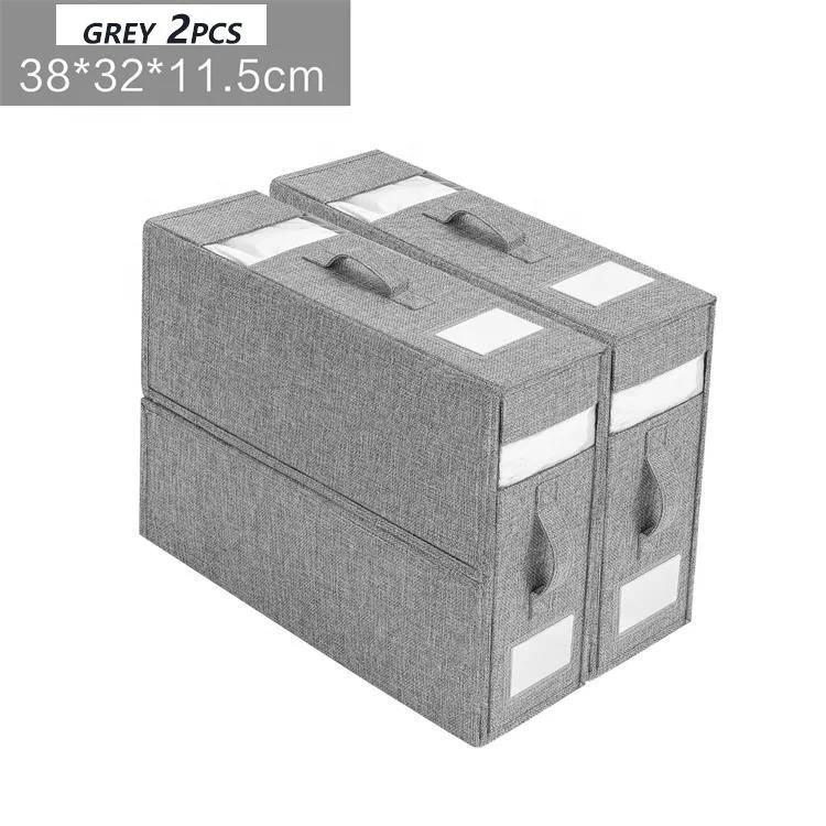 Bed Sheet  Foldable  Cloth Organizer Box Organizer Bin For Bed Sheet