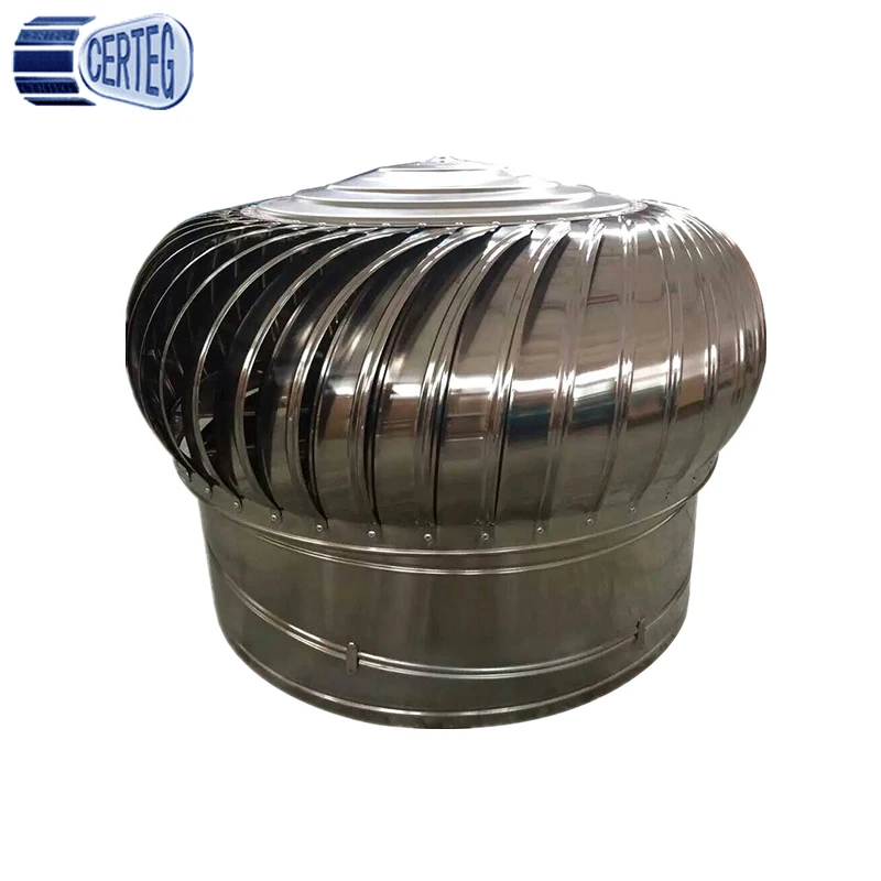 warehouse roof ventilation system aluminum alloy turbine roof exhaust fan