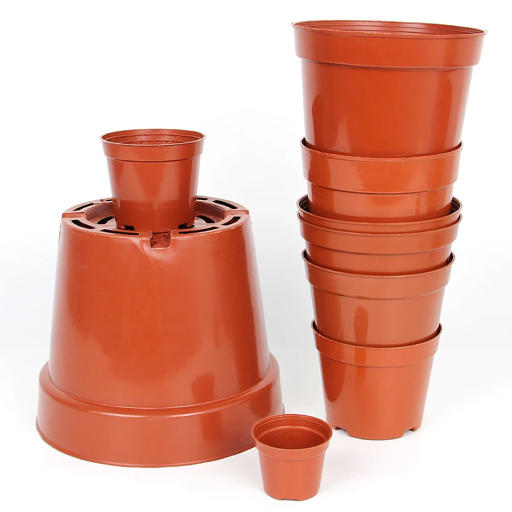 Home Decoration Color Small Plastic Flower Pots, 3 Inch Flower Pots For Sale