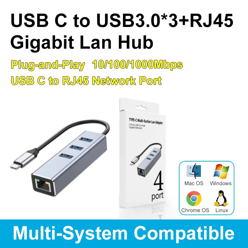 Mindpure USB Network Card 10M 100M USB 2.0 to RJ45 Network Adapter LAN Converter USB2.0 Ethernet Adapter