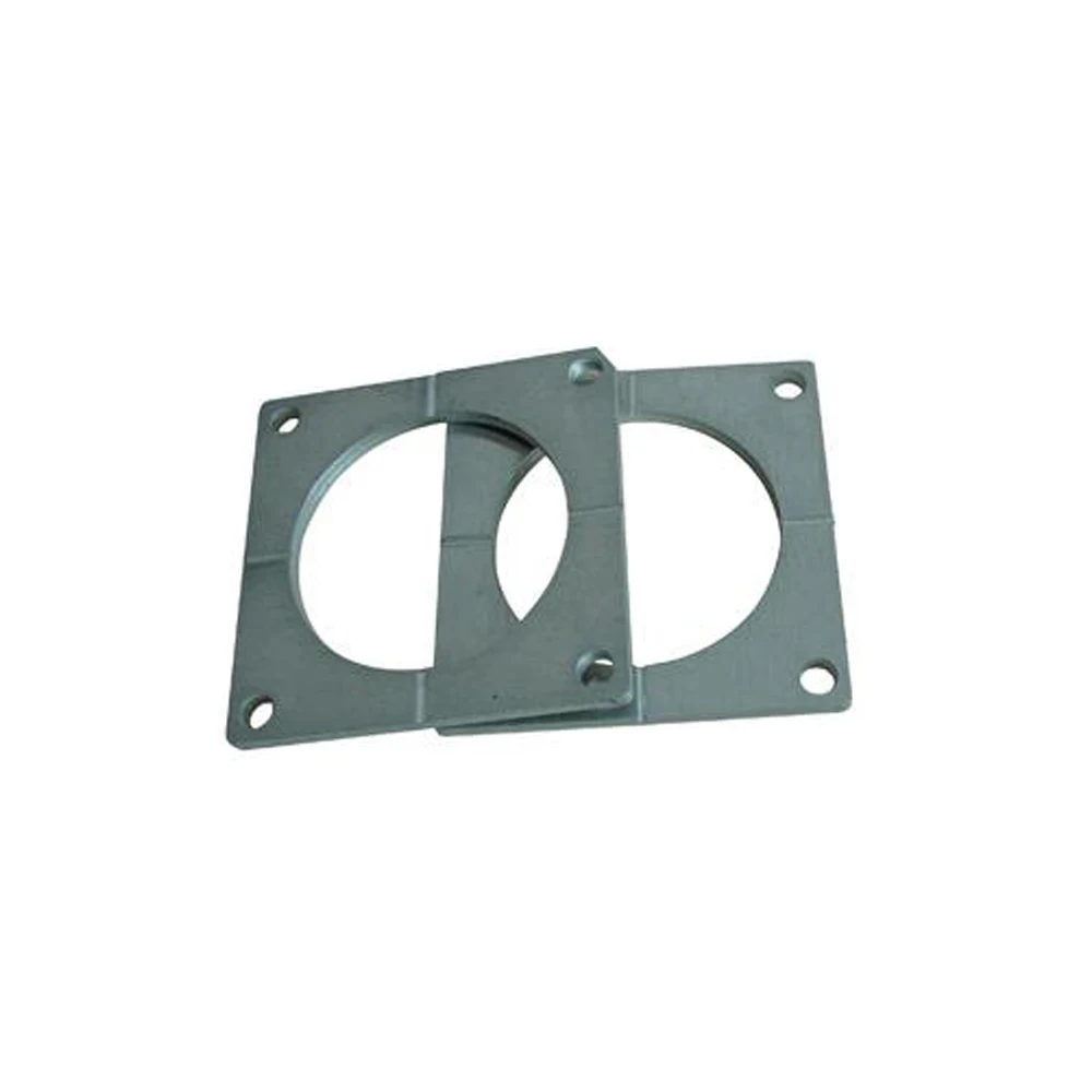 Customized Metal Stamped Flat L-Shape Corner Brace Mending Plates Bracket Zinc Plated Fixed Mending Plates