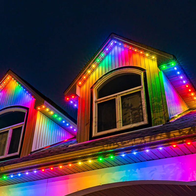 Decorative WS2811 Light Rgb Led Pixel Point Light Permanent Christmas Wholesale Outdoor Point Pixel Light