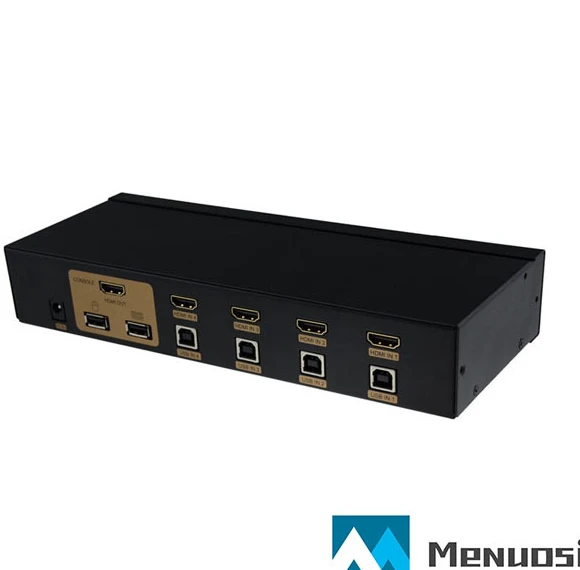 HD MI2.0 KVM переключатель 4HD MI порты клавиатура мышь 18
