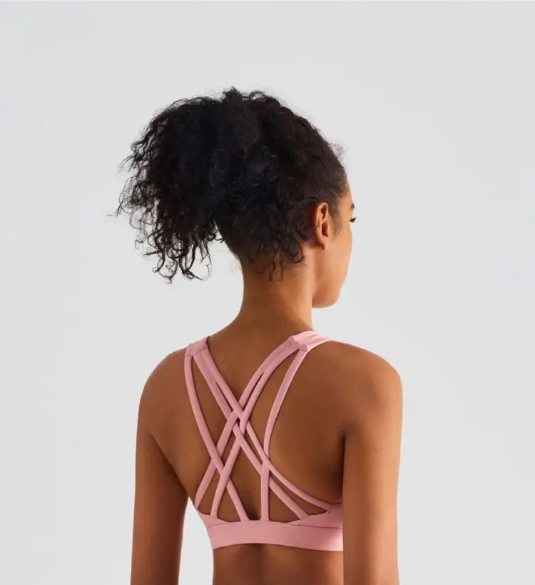 Sexy Single Strap Bra Crop Top Yoga Set, Cotton Sport Bra Without Padding