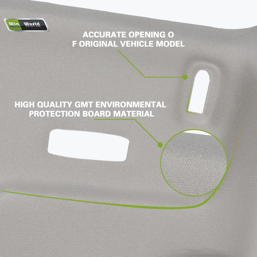 Win World 63310-60G90-E0 Auto Ceiling  Roof Liner Headliner for Toyota Landcruiser 200 with Sunroof