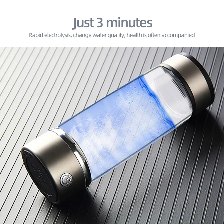 Wholesale h2 ionizer glass bottle pitcher alkaline water ionize hydrogen water generator