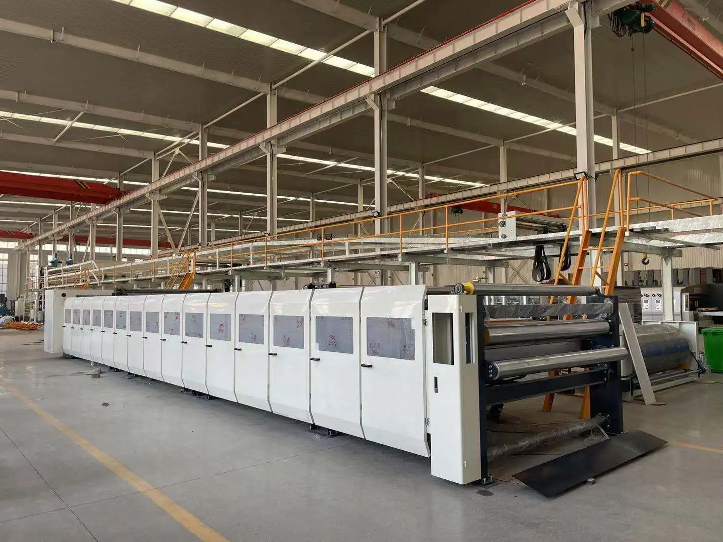 Automatic double wall 3 5 7 layer corrugated box cardboard carton paperboard corrugated cardboard production line