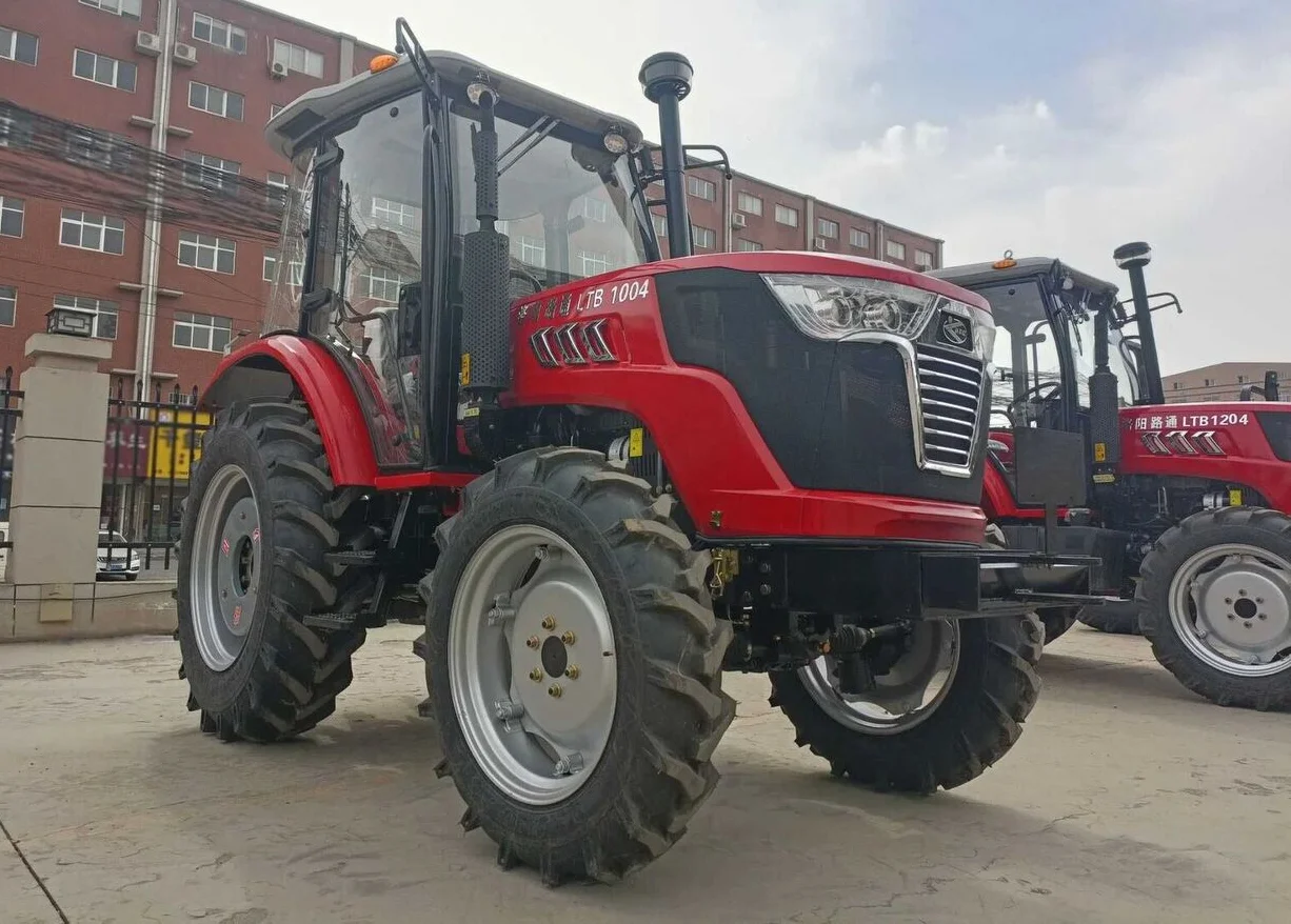 1OOHP высокой мощности 4WD колесный трактор LTB1004 сельскохозяйственный для продажи