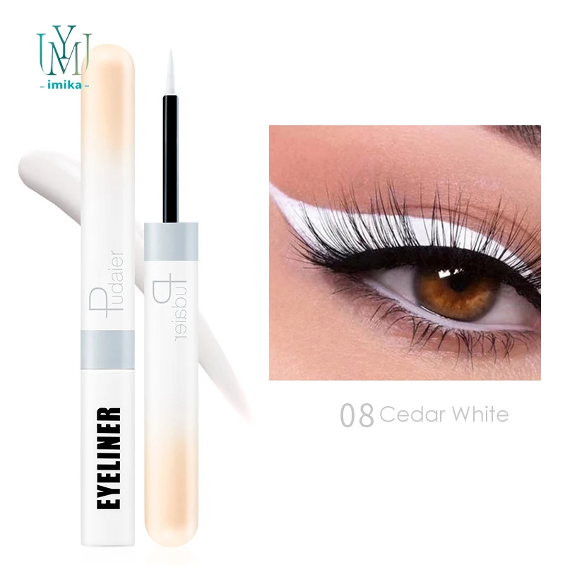 High Quality Waterbased Multi-Color liquid eyeliner long-lasting Waterproof quick-drying painted eyeliner