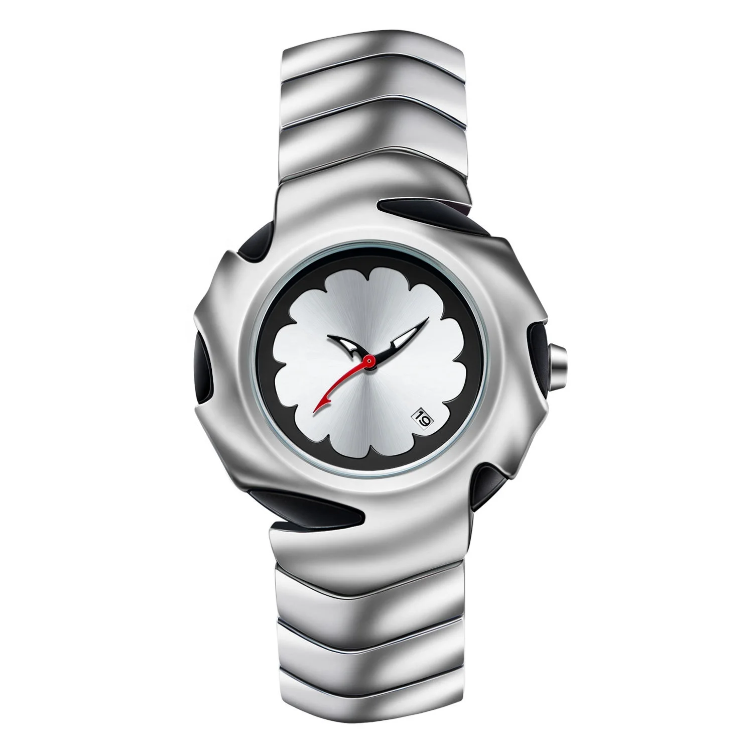 Pintime  Luxury Unique Designer Watch For Men Relojes Hombre Waterproof Luminous Quartz Date Men Wristwatch