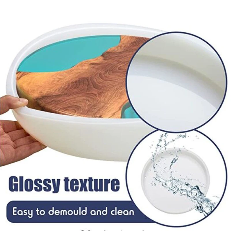 Newest styles custom liquid silicone rubber for mold making silicon table resin mold