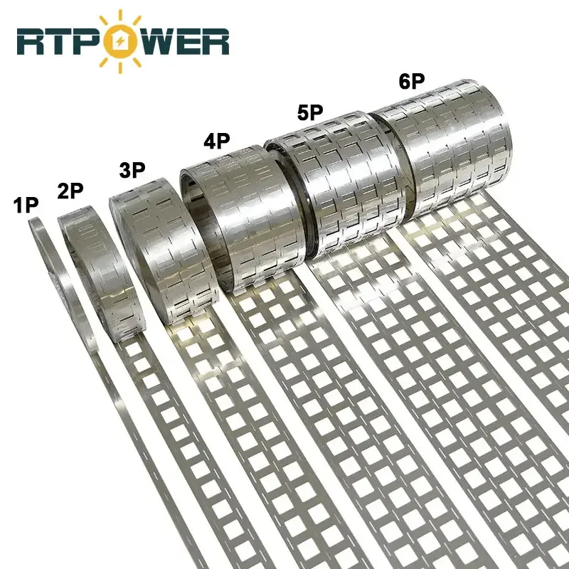 High Precision Customizable Battery 1P / 2P / 3P / 4P / 5P / 6P Pure 18650 Nickel Strip copper for 32700 battery