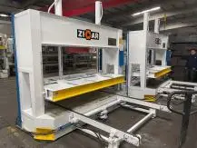 ZICAR JY3248X50TA cold press oil machine cold press machine for plywood automatic feeding cold press for MDF Door making