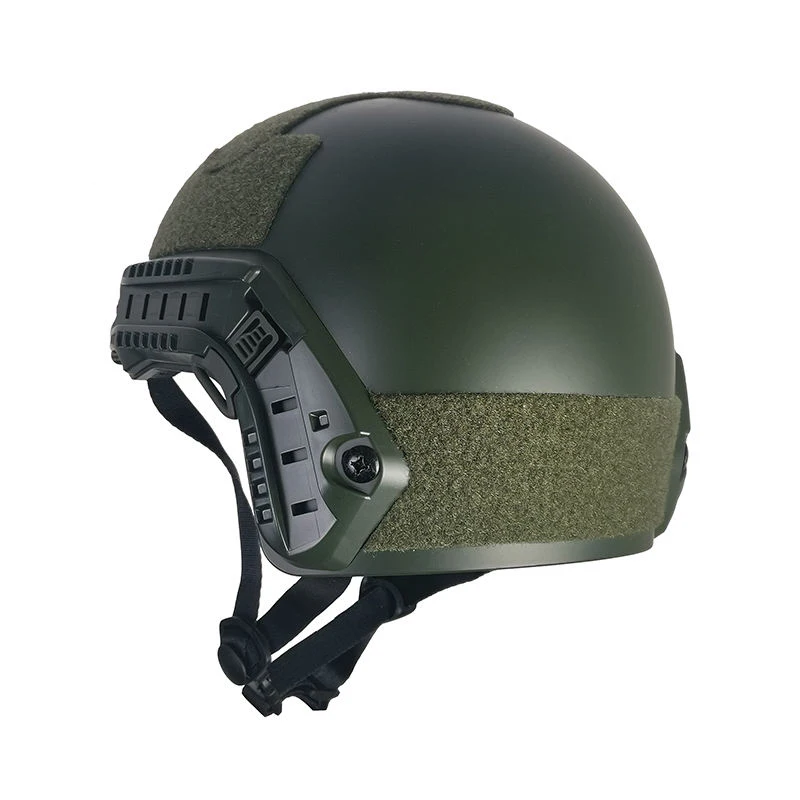 fast MH tactical helmet open face helmet abs safety helmet With eyepiece