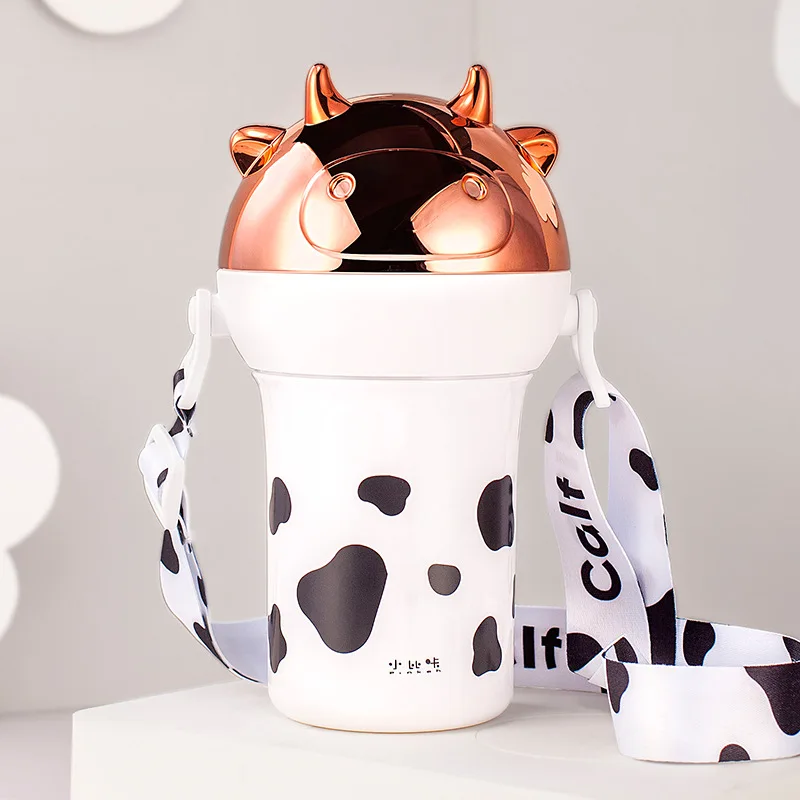 MAIMA dairy cattle Wholesale Kawaii Accessories Water Cup With Straw Bottle Students In School Kuromi Cup