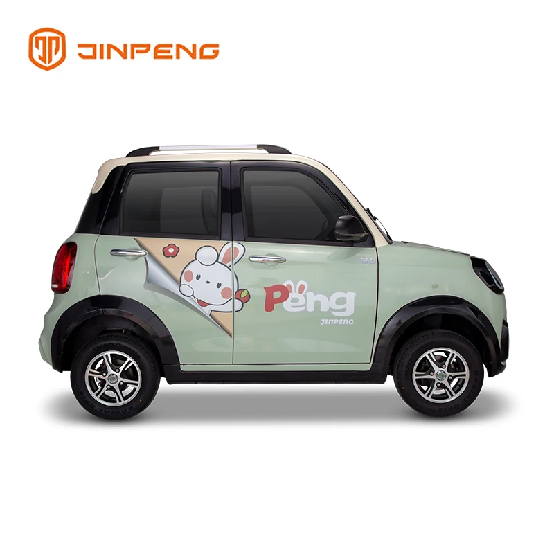Jinpeng 5-дверный 4-местный четырехколесный автомобиль Ev