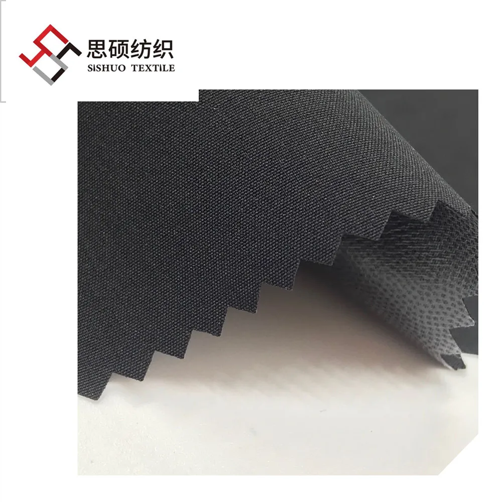 100%polyester two layers breathable waterproof 4 way stretch fabric bonded TPU UV for workwear outdoor jacket upholstery