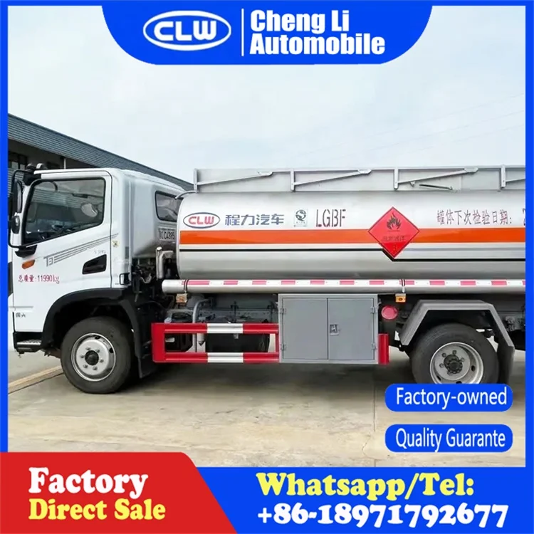 Dongfeng 10000 litres fuel tanker truck 4x2 fuel oil tank truck sale