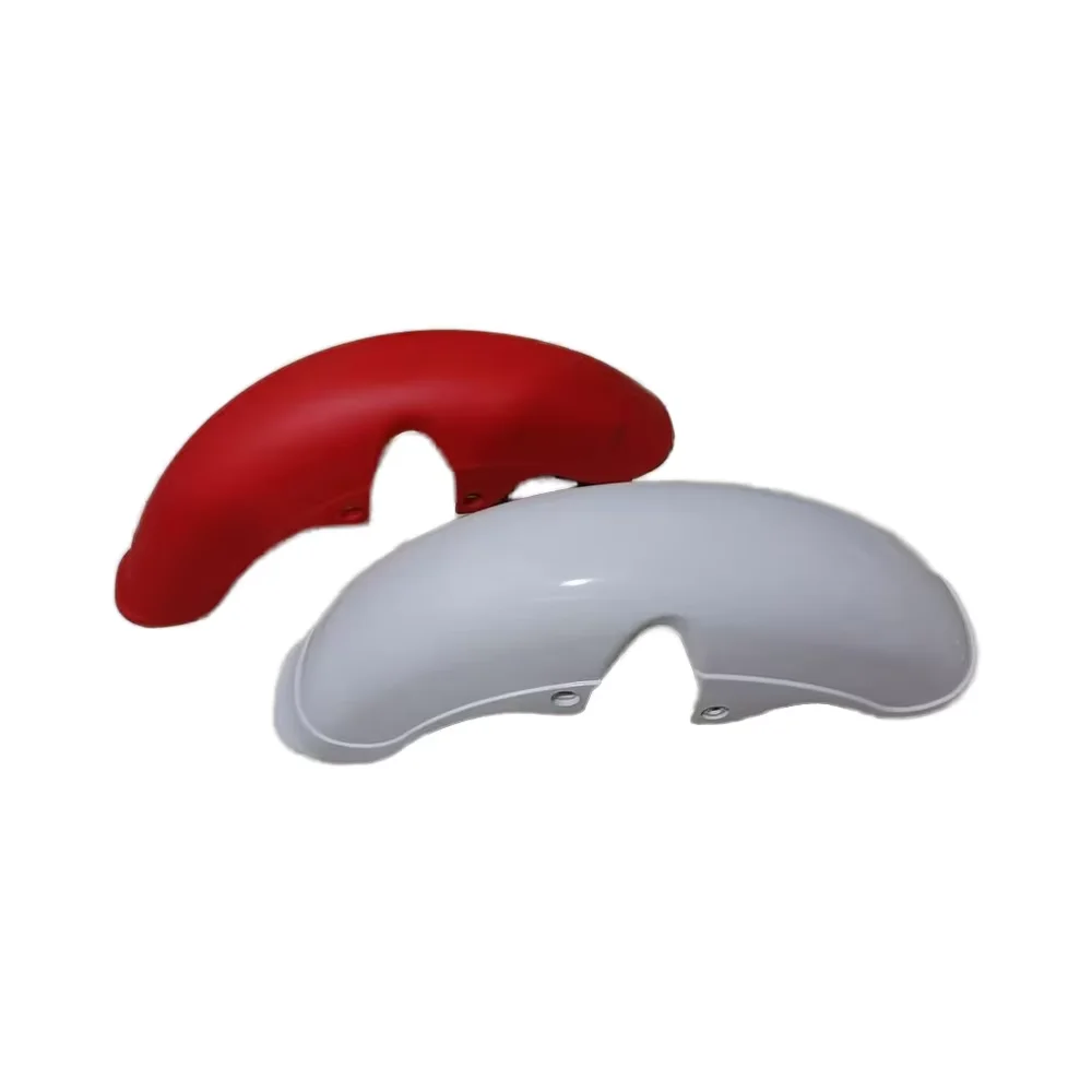 MAXFORD Front Fender for Electric Bicycle Black/Red/White Durable Plastic Fender