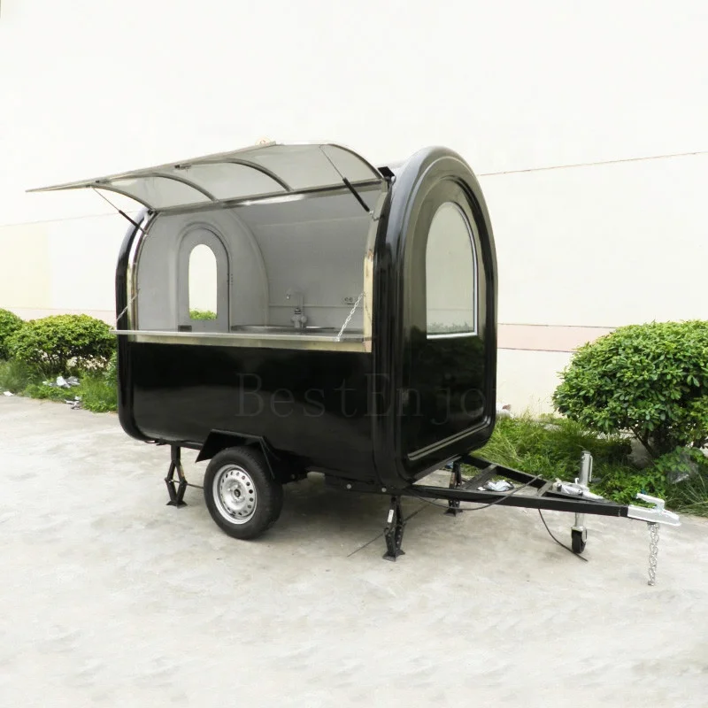 Enclosed Mobile Concession Trailers Food Track Trailer with Fryer for Sale