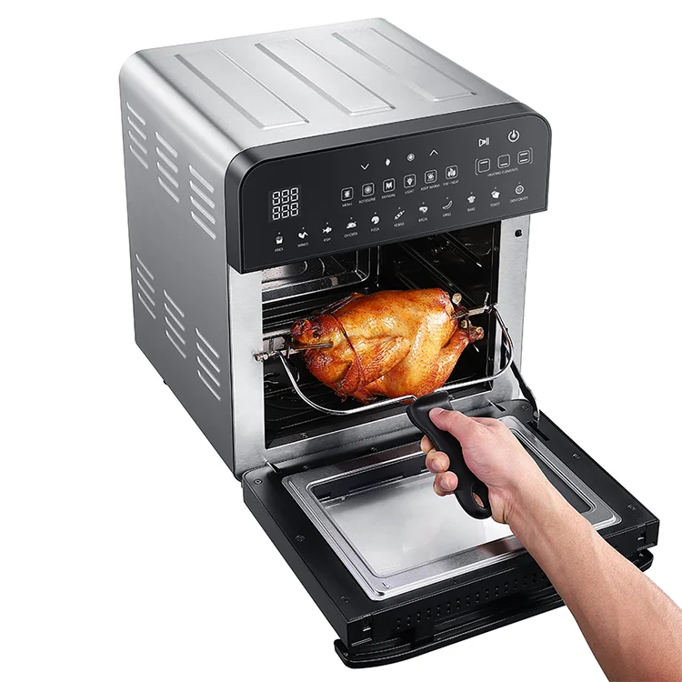 Smart stainless steel air fryer oven digital air fryer ovens