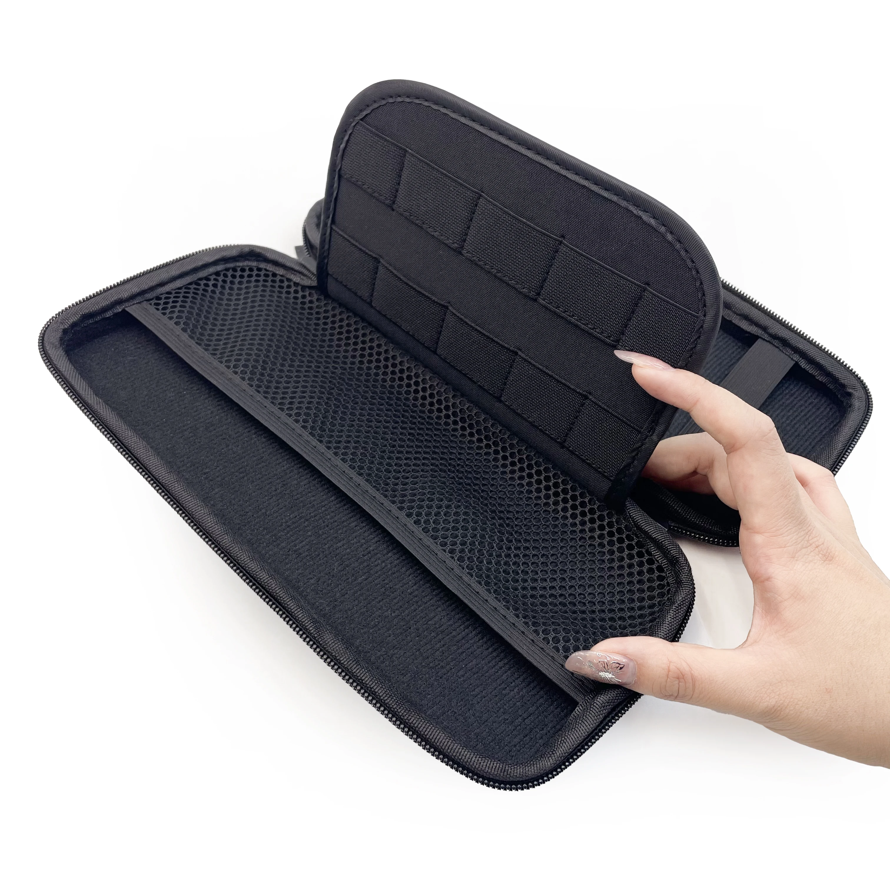 Switch Carrying case bag Compatible with Nintendo Switch with 20 Games eva Travel Carrying Case Pouch for Console & Accessories