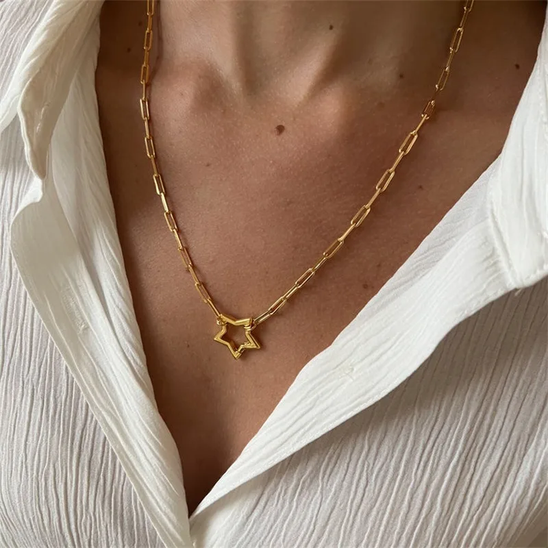 Custom Summer Beach Series DIY Pendant Necklace Cartoon Sea Star Shell Jellyfish Non Fading Jewelry Accessories