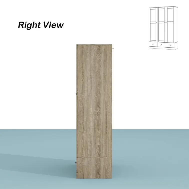 simple design nice wardrobe double wardrobe luxury rattan closet