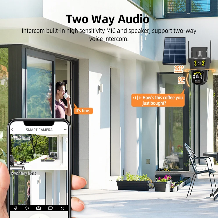 Оптовая продажа 3MP 4G беспроводной Wi-Fi видеонаблюдение PTZ сетевые камеры CCTV наружная камера безопасности