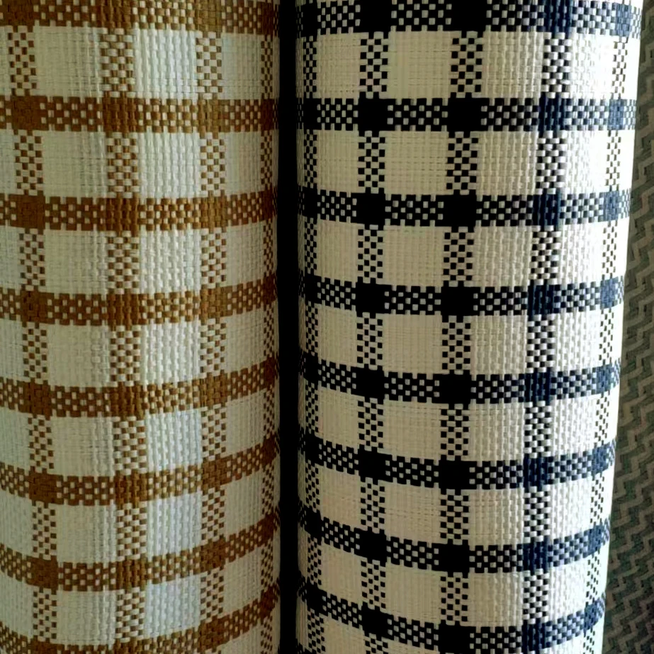 handmade placemat crochet beach bag knitted fabrics home curtain crochet weaving cloth hat woven textile fabric raw material