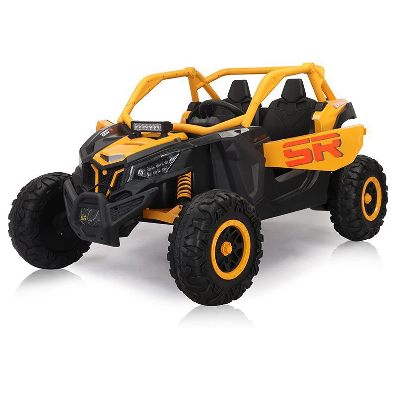 24V Battery Electric Dump Truck Ride on Car 2-Seater with Remote Control Powered Off-Road Ride on UTV Kids Car to Drive for kids