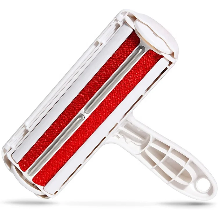 Potable Self-Cleaning Pet Hair Remover Lint Roller Remove Lint Pellet From on Clothes Dog Cat Fur Roller