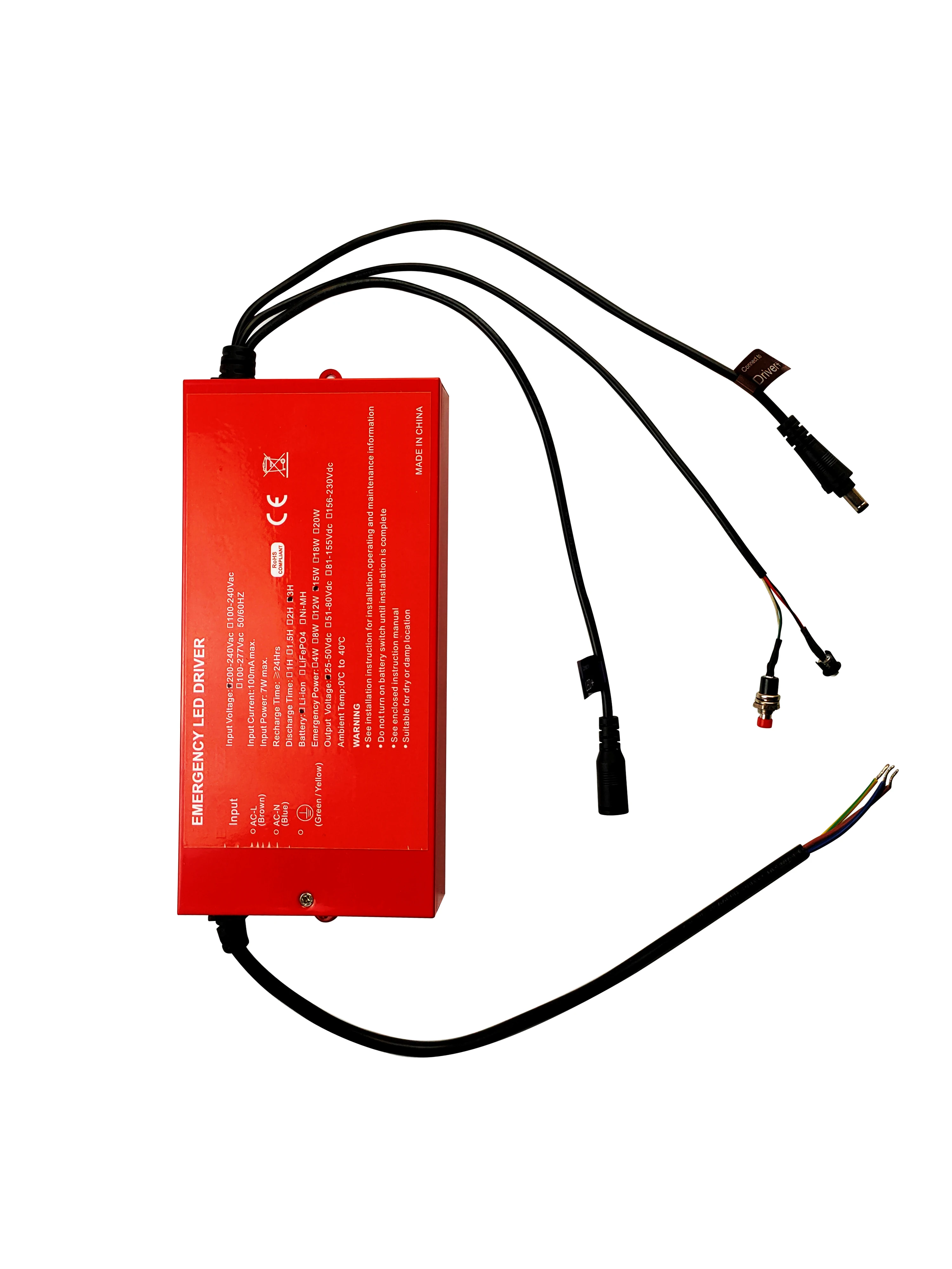 
LED emergency power pack for EU market with hot sale led emergency driver switch type led emergency light 