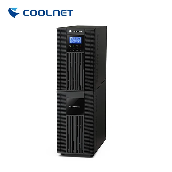 Coolnet 0 мс время передачи онлайн UPS 6 кВА с литиевой батареей длительное резервного копирования в модульном центре обработки данных