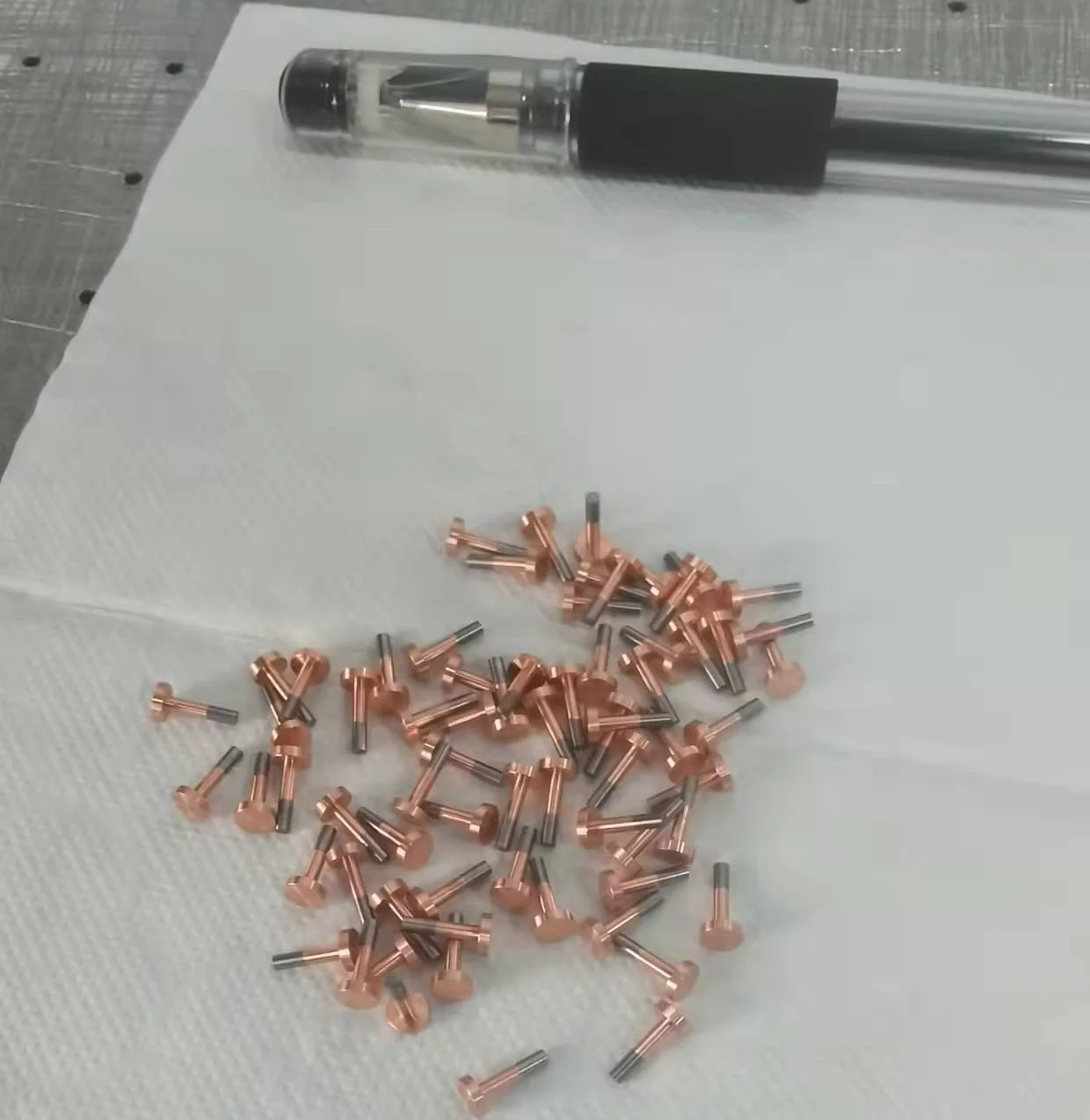 China Manufacturer Welding Rod Custom Made Tungsten Based High Specific Gravity Alloy Products Copper Tungsten Rods