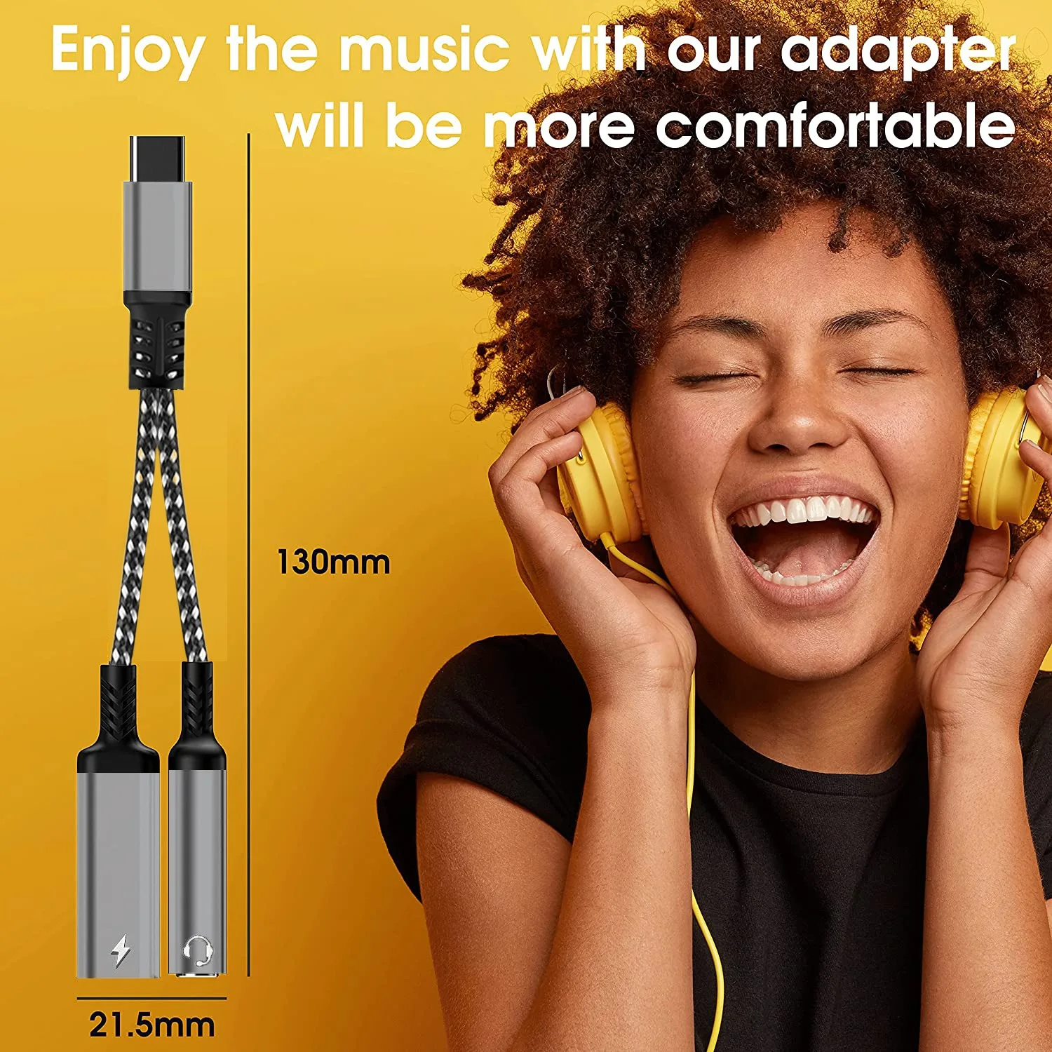 USB Type C Adapter For Huawei Mate 20 P40 P20 Pro Xiaomi Mi6 8 Mix2S Oneplus 3.5mm Jack Aux Adapter Charging Connector