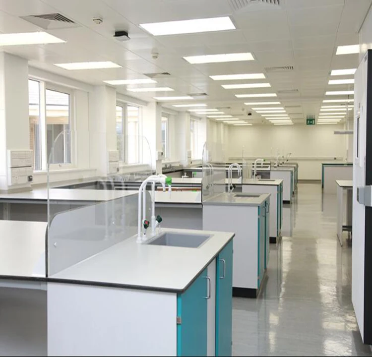 Professional electronic lab furniture price island  work  bench